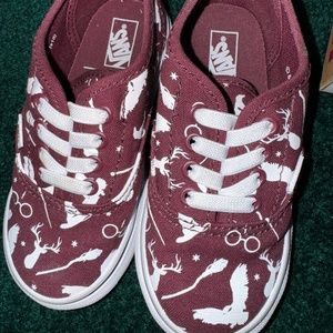 Toddler Harry Potter vans 7.5